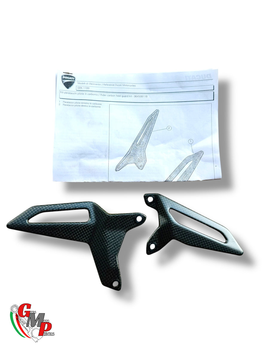 Left Heel Guard Carbon DP - Ducati