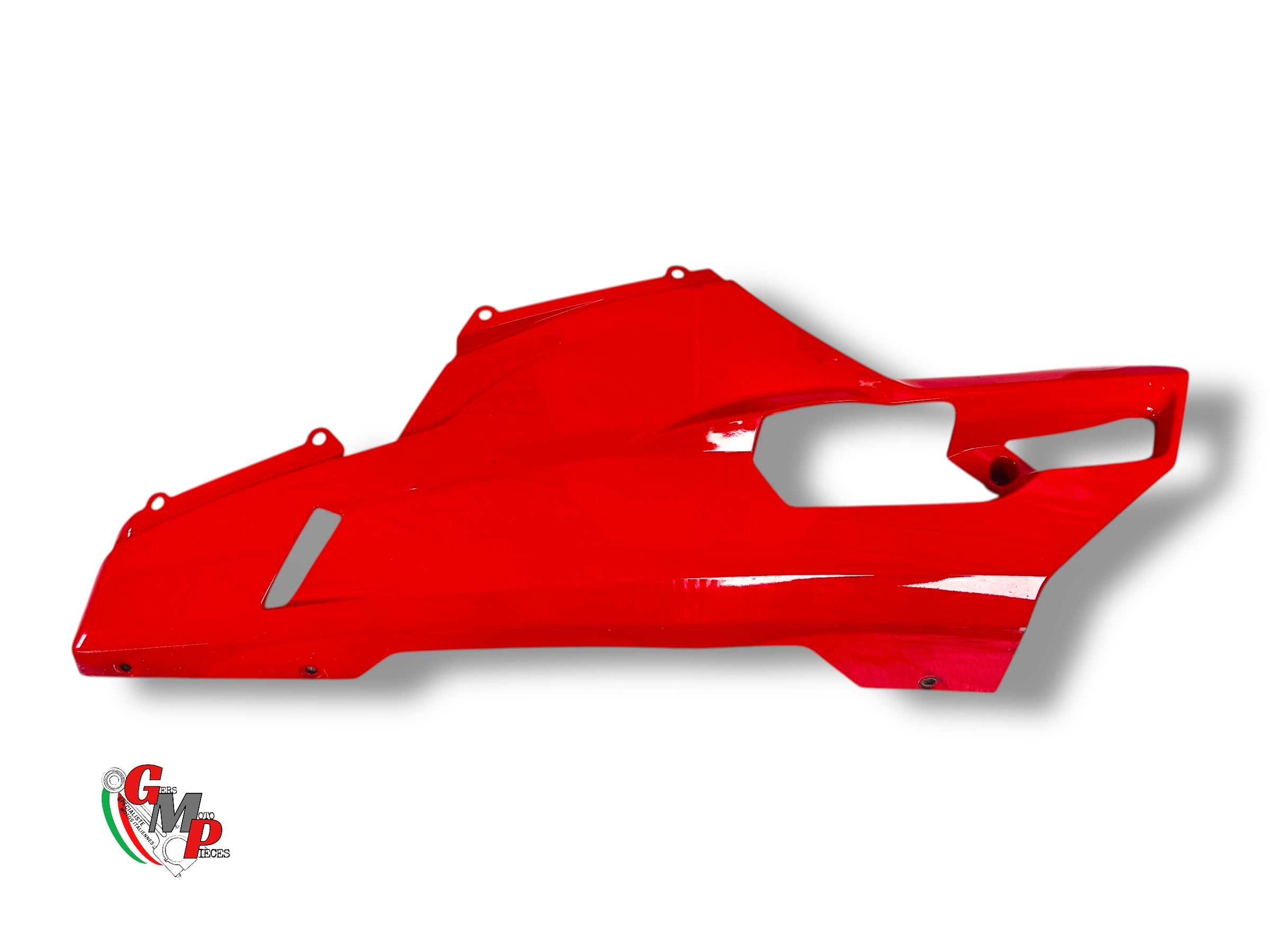 Sabot Gauche Demi Carénage Rouge - Ducati