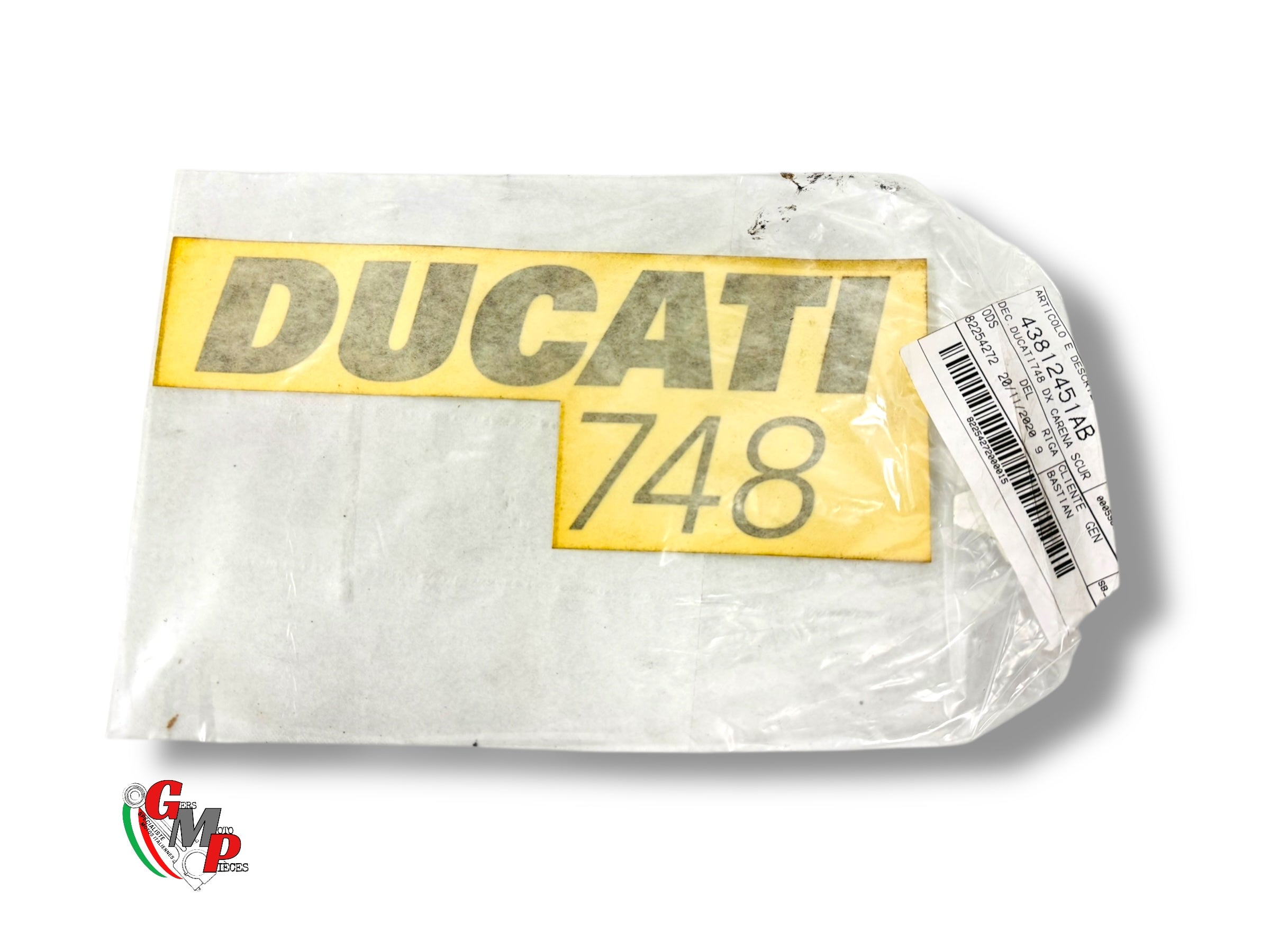 New Desmoquattro Sticker - Ducati