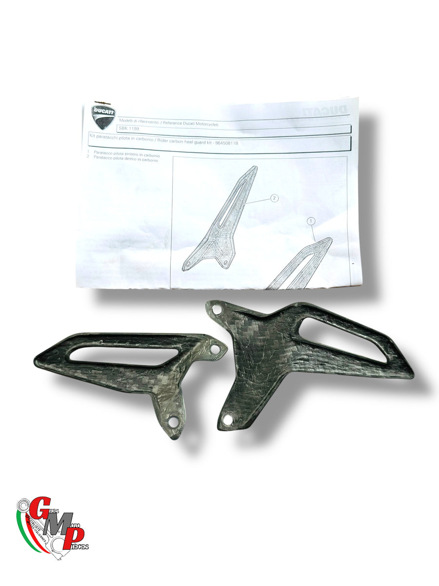 Left Heel Guard Carbon DP - Ducati