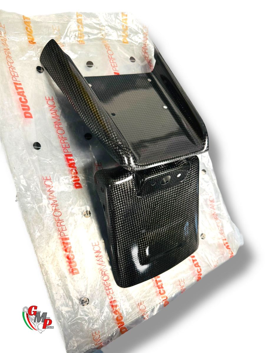 Complete Carbon License Plate Holder NEW - Ducati Performance