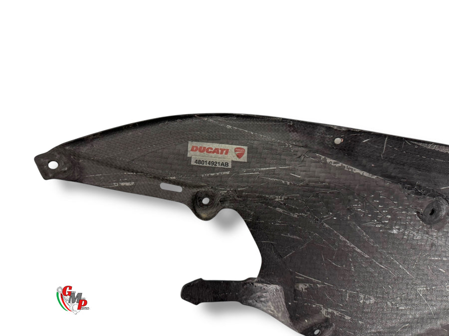 Left carbon air intake duct Ducati Performance - Ducati