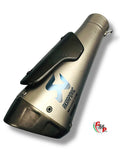 Akrapovic Straight Racing Silencer - Ducati