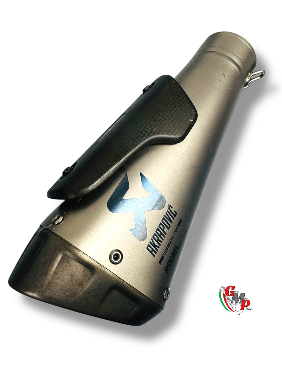 Akrapovic Straight Racing Silencer - Ducati