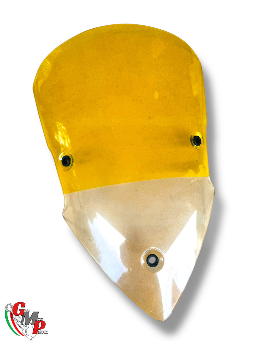 Original windshield bubble with yellow film - Ducati
