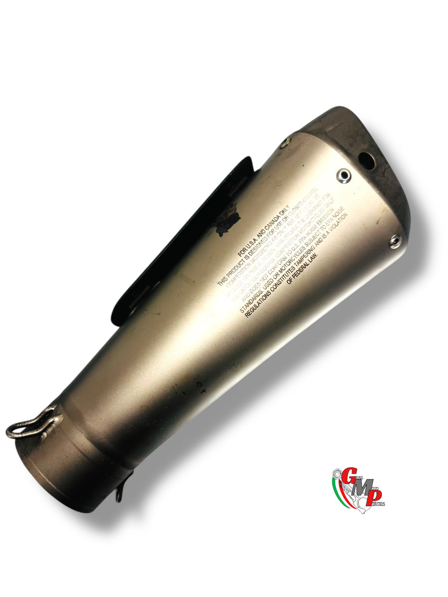 Akrapovic Straight Racing Silencer - Ducati
