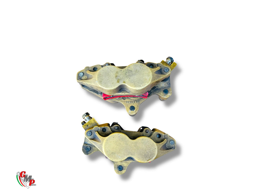 Pair of Brembo P4 34/0 Calipers 65mm Center Distance - Ducati M 1000 400 620 750 800 900 ST2 ST4 SBK 748 916 SS 1000 750 80 900 final horn