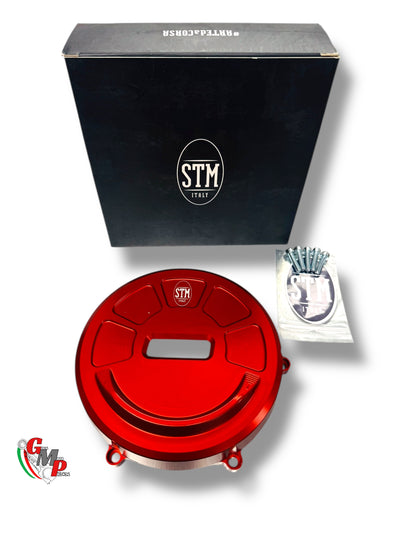 NEW Red STM Clutch Cover - Ducati