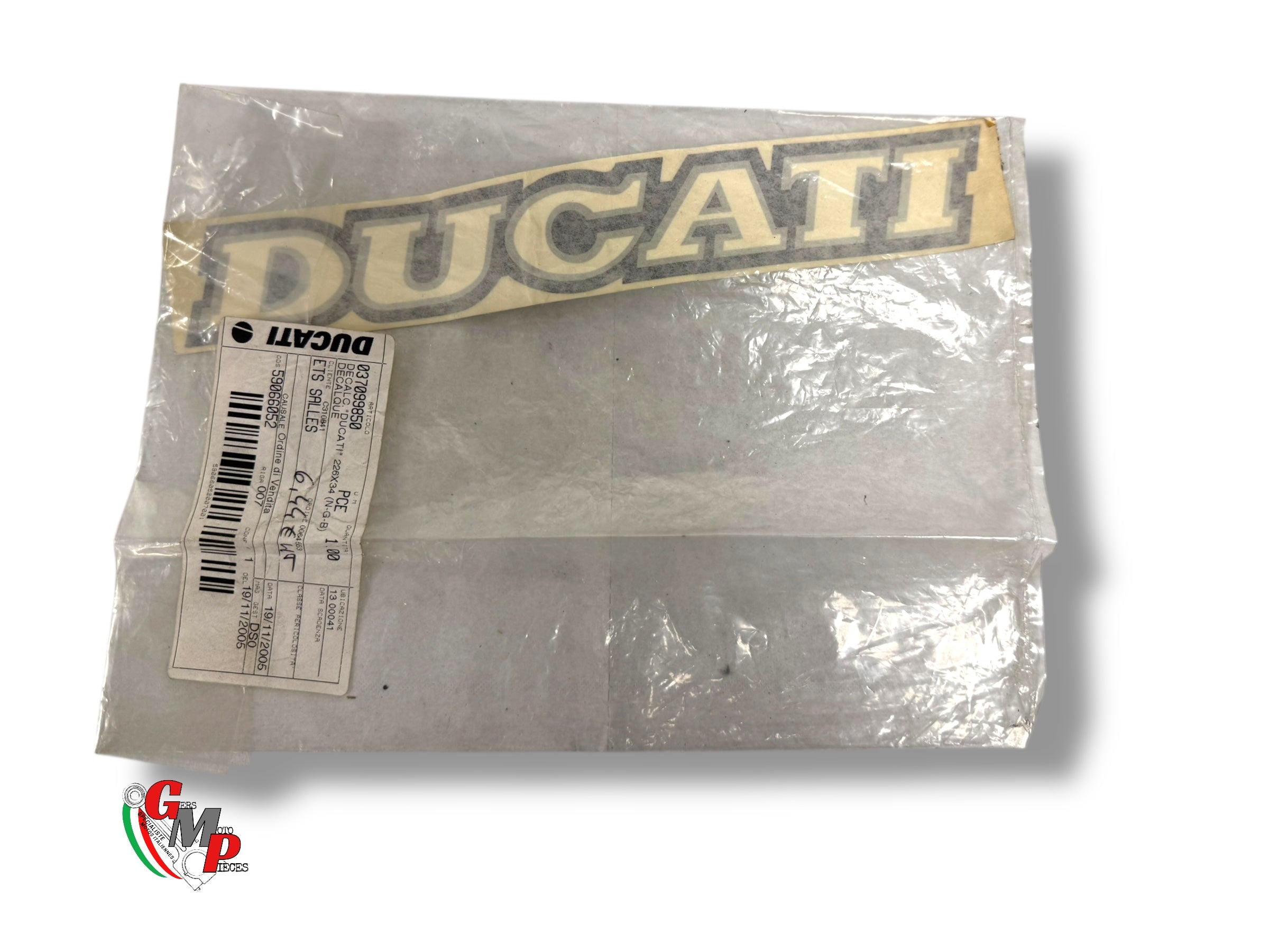 New Desmoquattro Sticker - Ducati