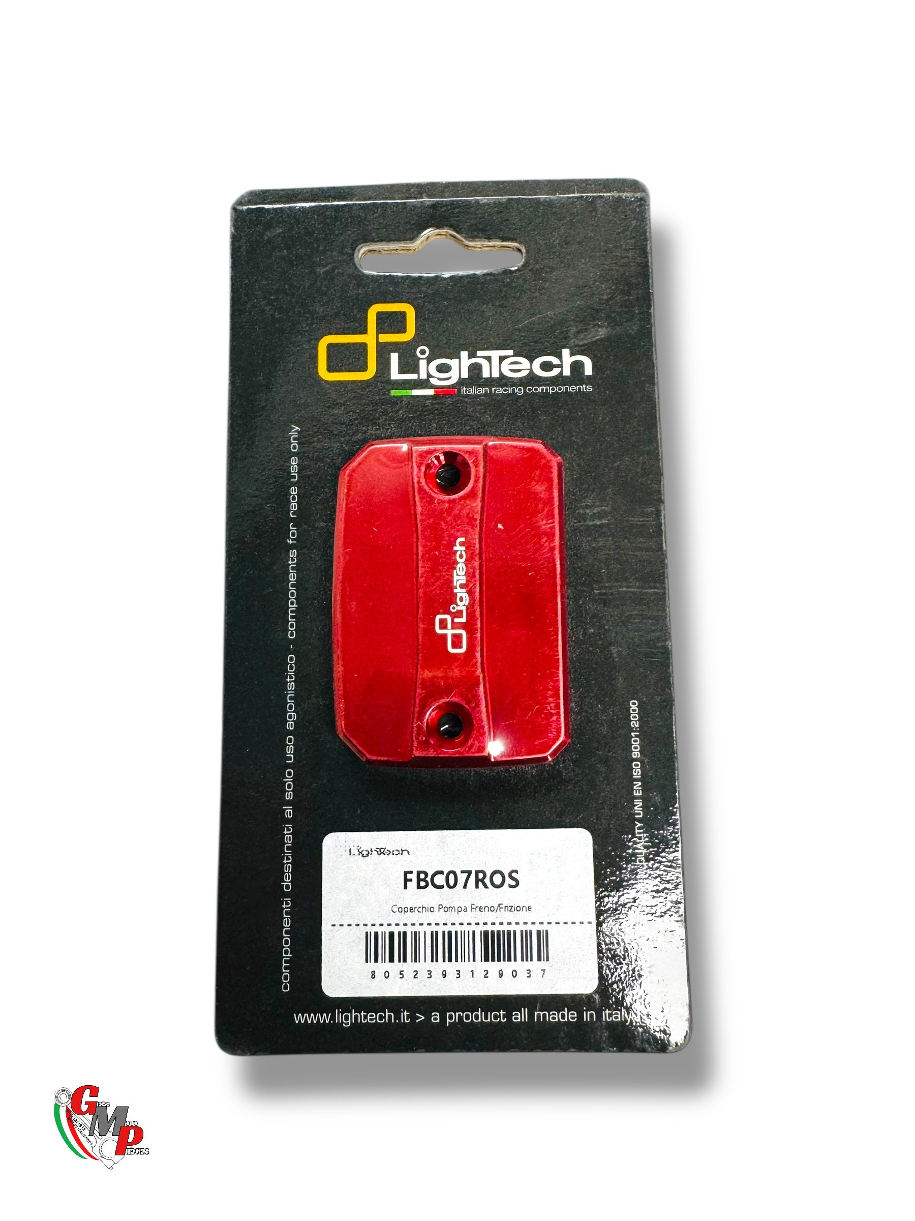 Couvercle bocal de frein avant anodisé Ligthech NEUF - Ducati