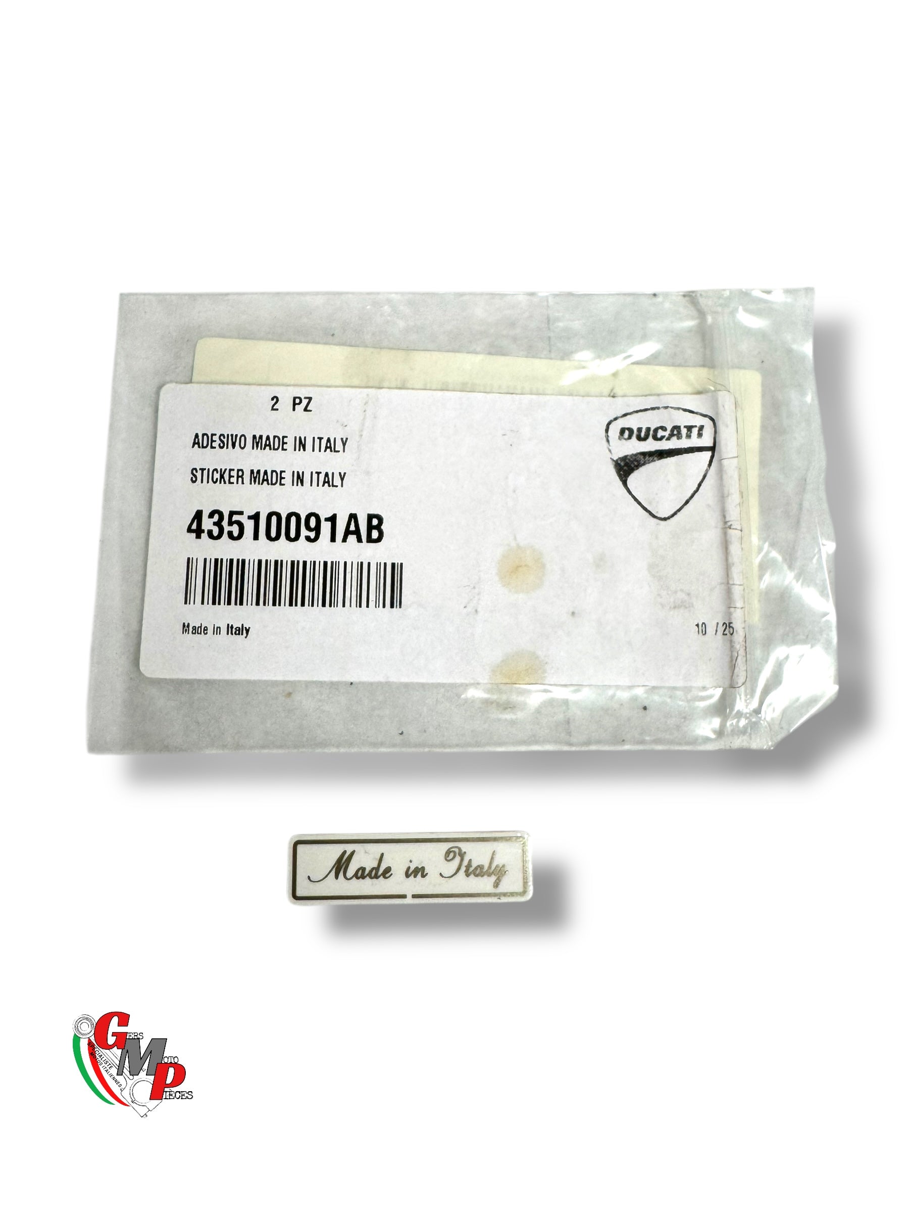 New Desmoquattro Sticker - Ducati