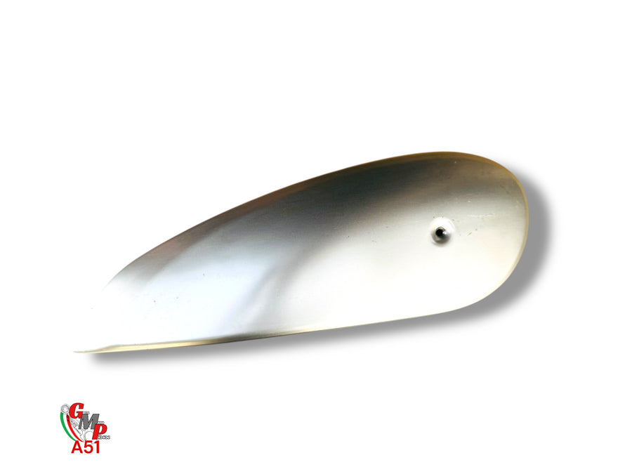 Right aluminum fuel tank scoop cap - Ducati