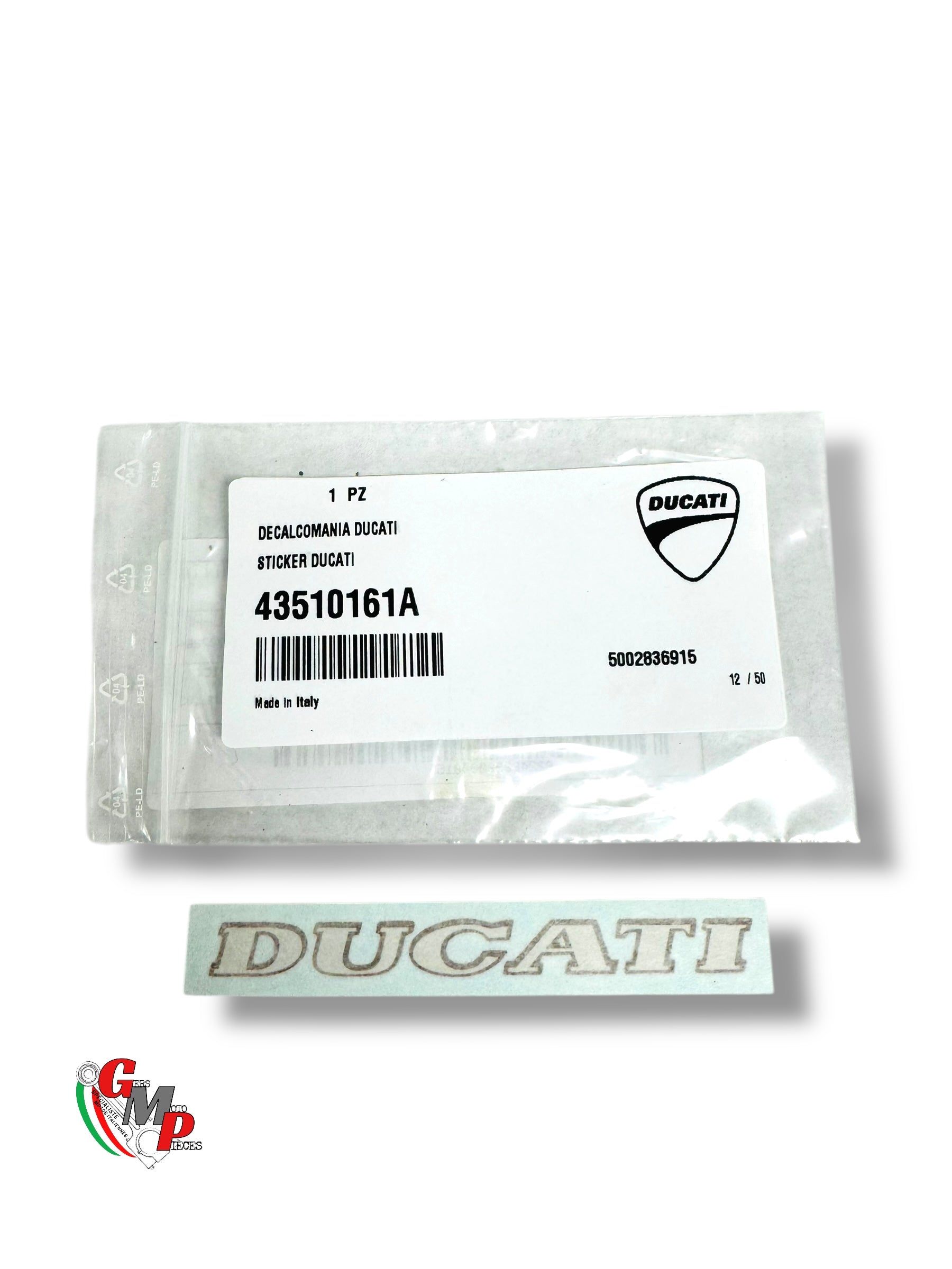 New Desmoquattro Sticker - Ducati