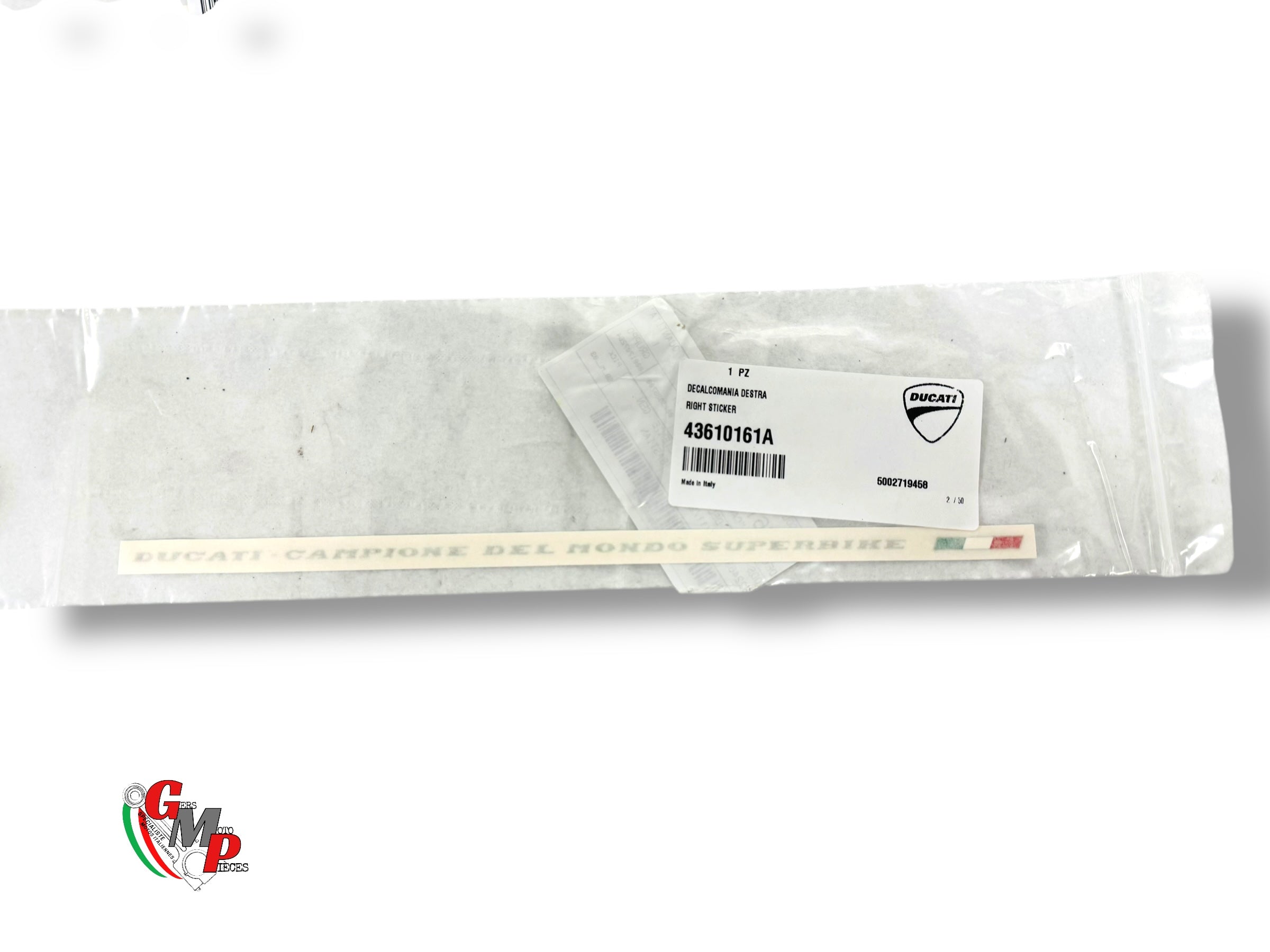 New Desmoquattro Sticker - Ducati