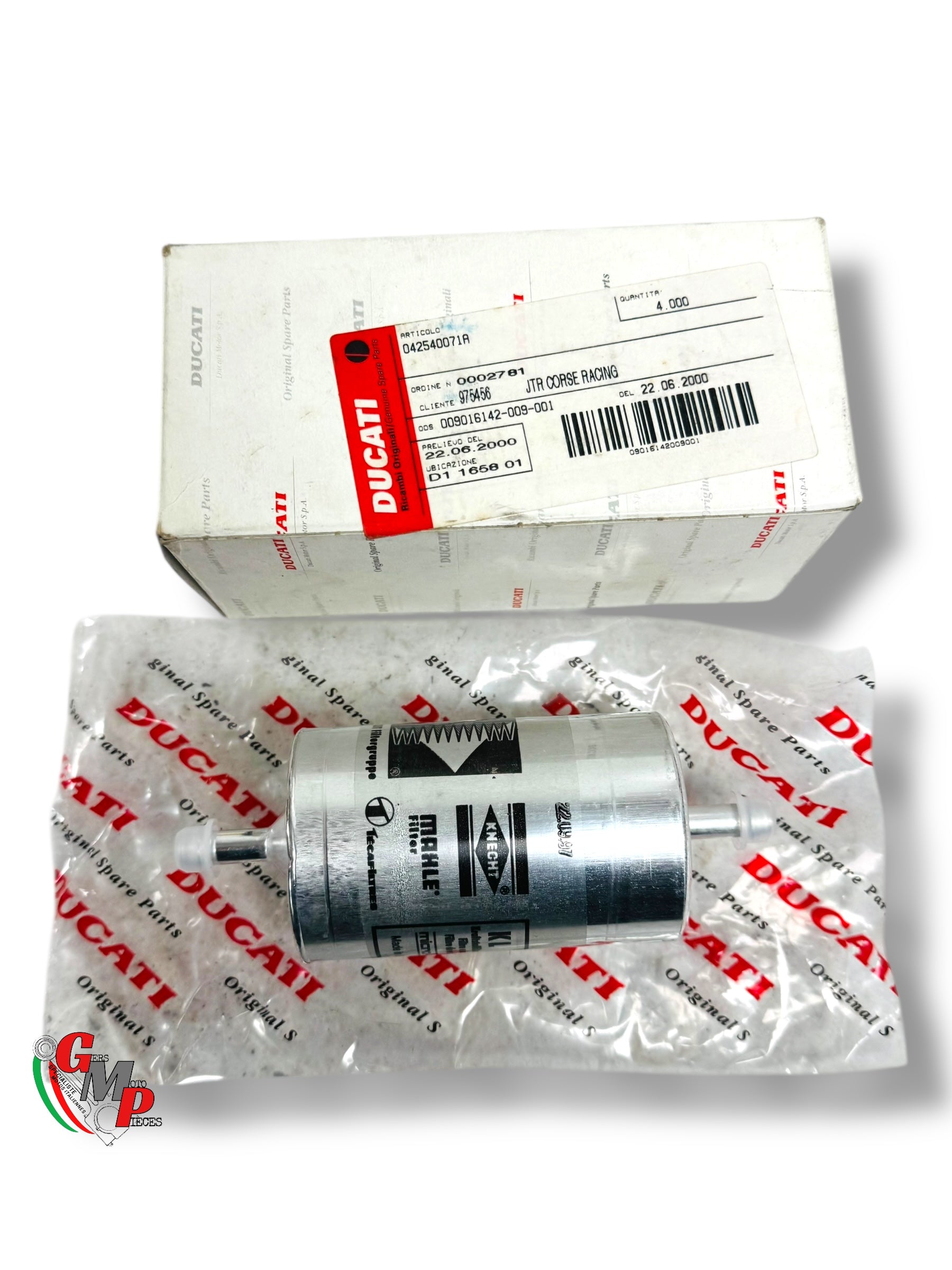 Filtre à essence Racing NEUF - Ducati Superbike 748RS 916R 996RS