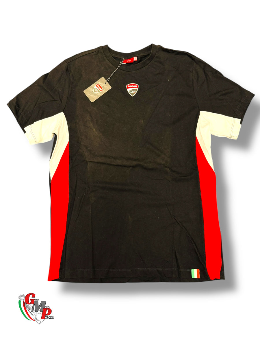 Ducati Corse T-shirt with side inserts NEW