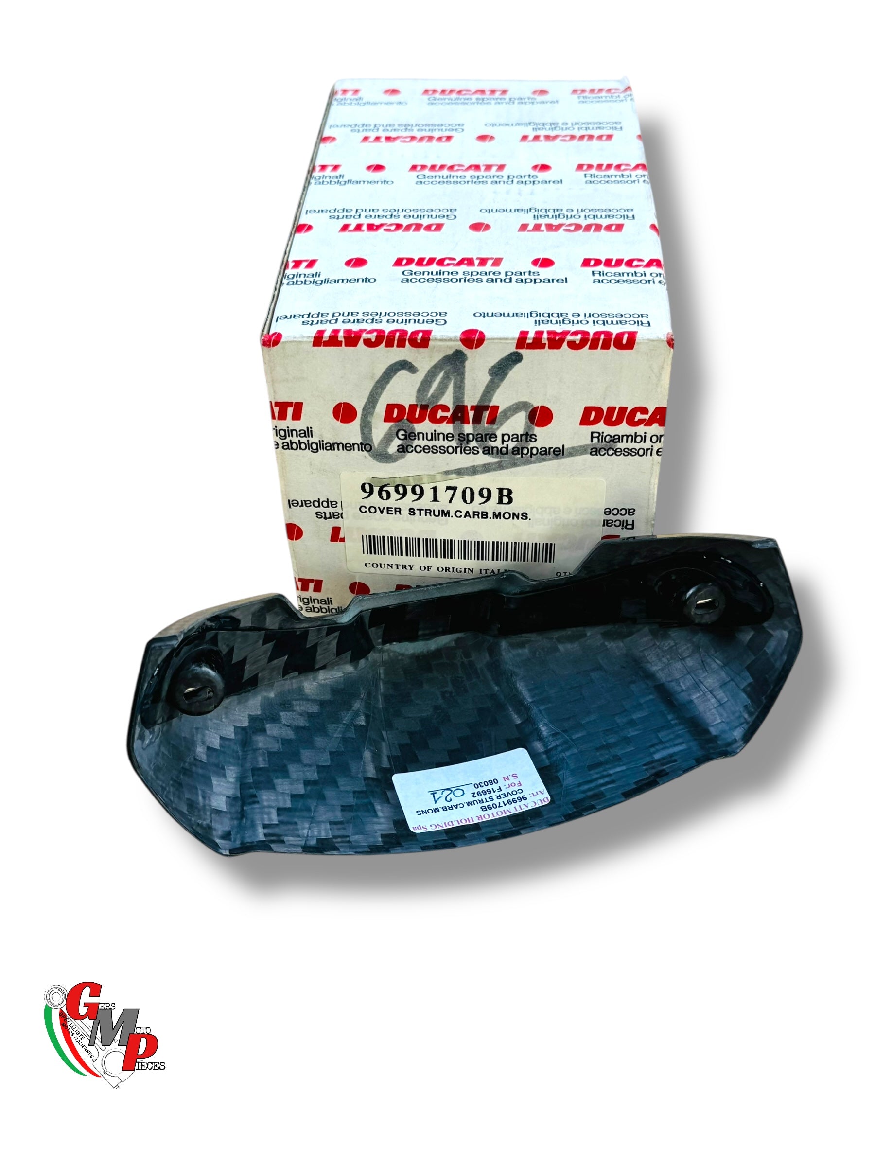Cache arrière compteur Carbone NEUF - Ducati Performance