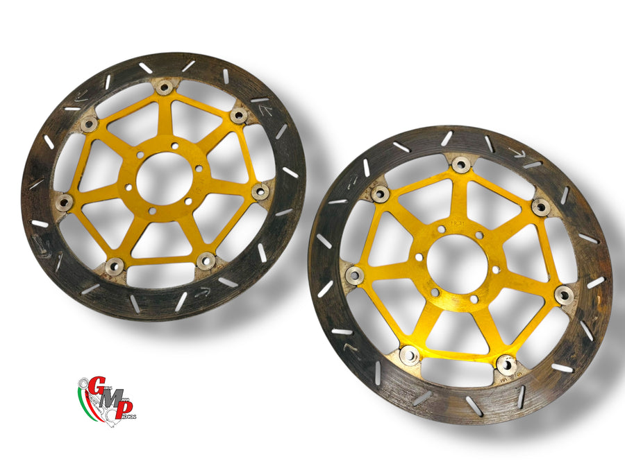 Front brake discs cast iron gold diameter 320 Racing - Ducati