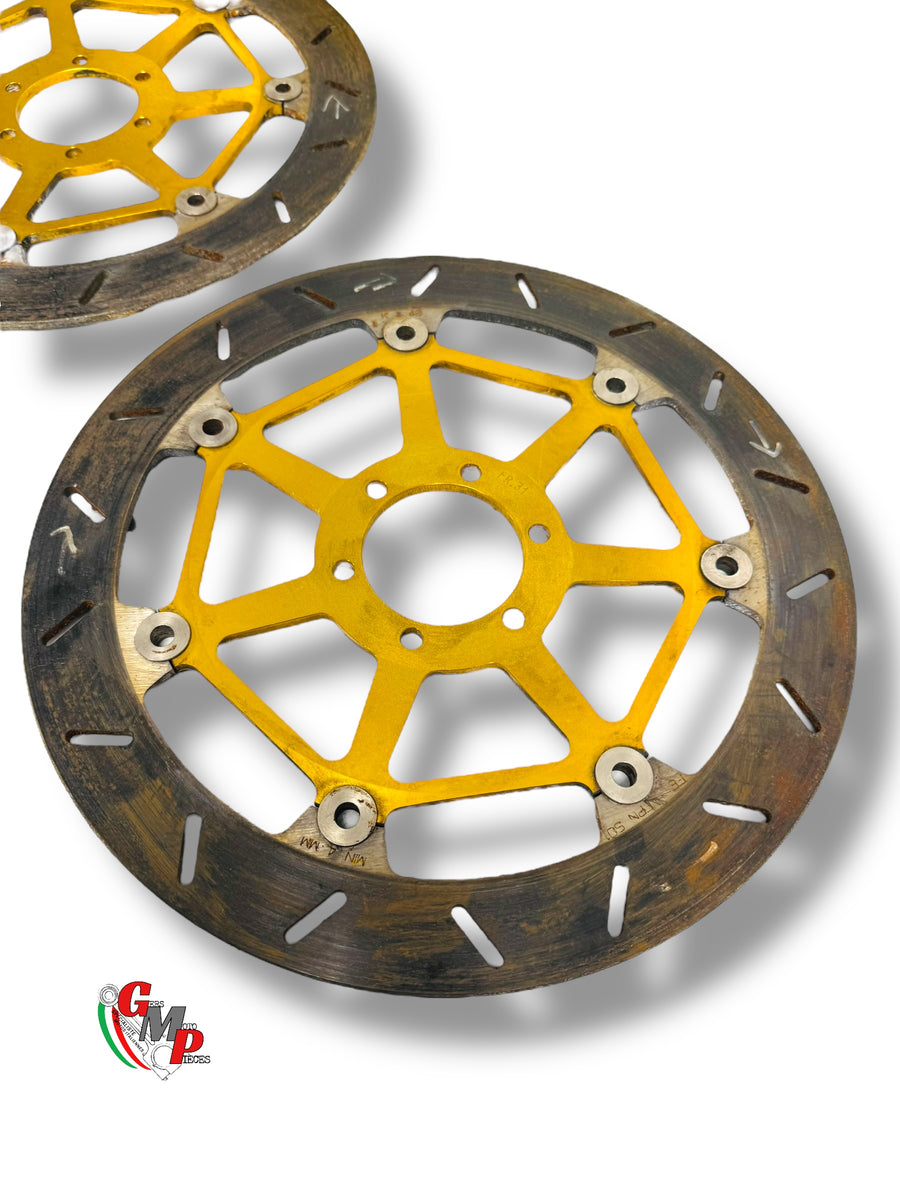 Front brake discs cast iron gold diameter 320 Racing - Ducati