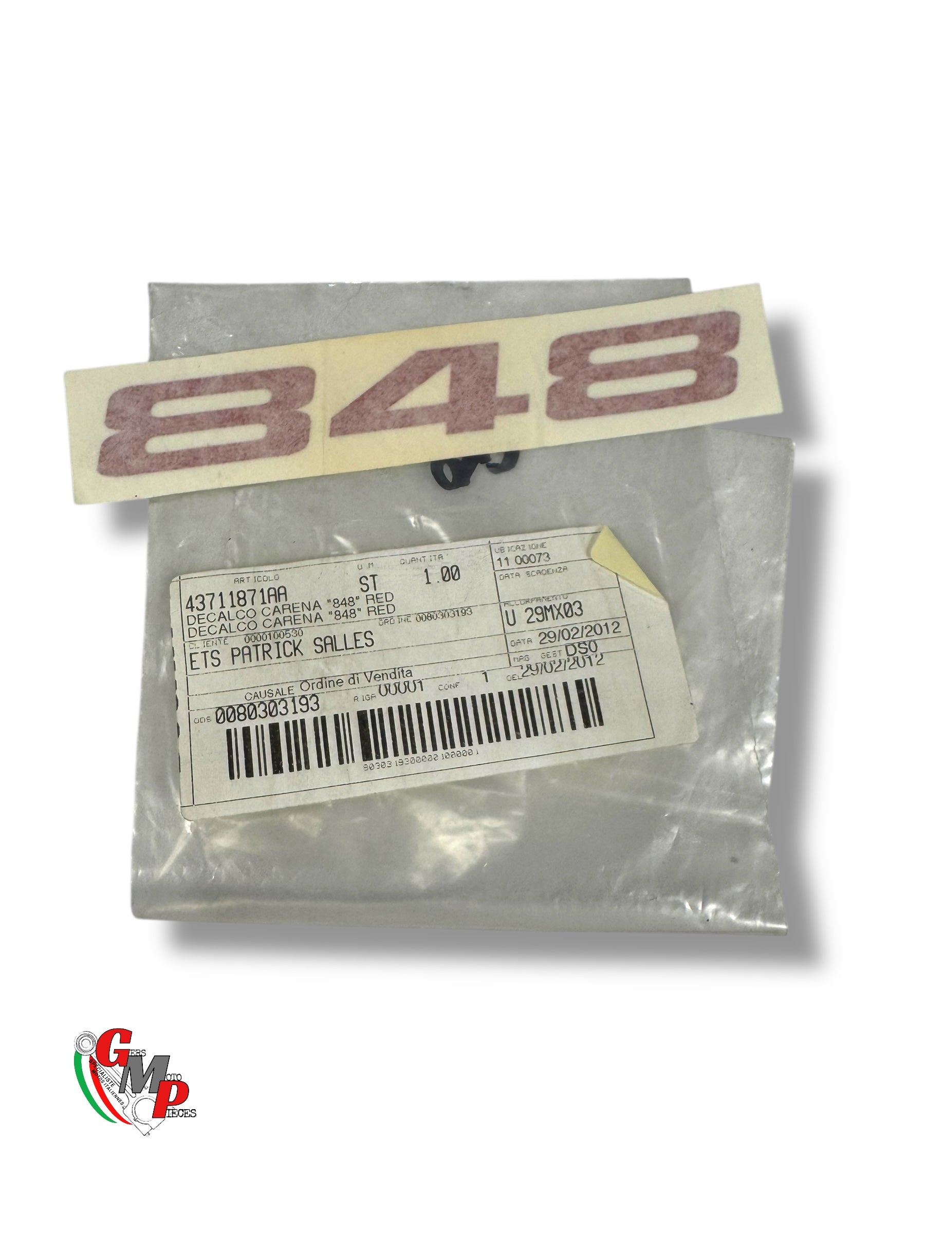 New Desmoquattro Sticker - Ducati