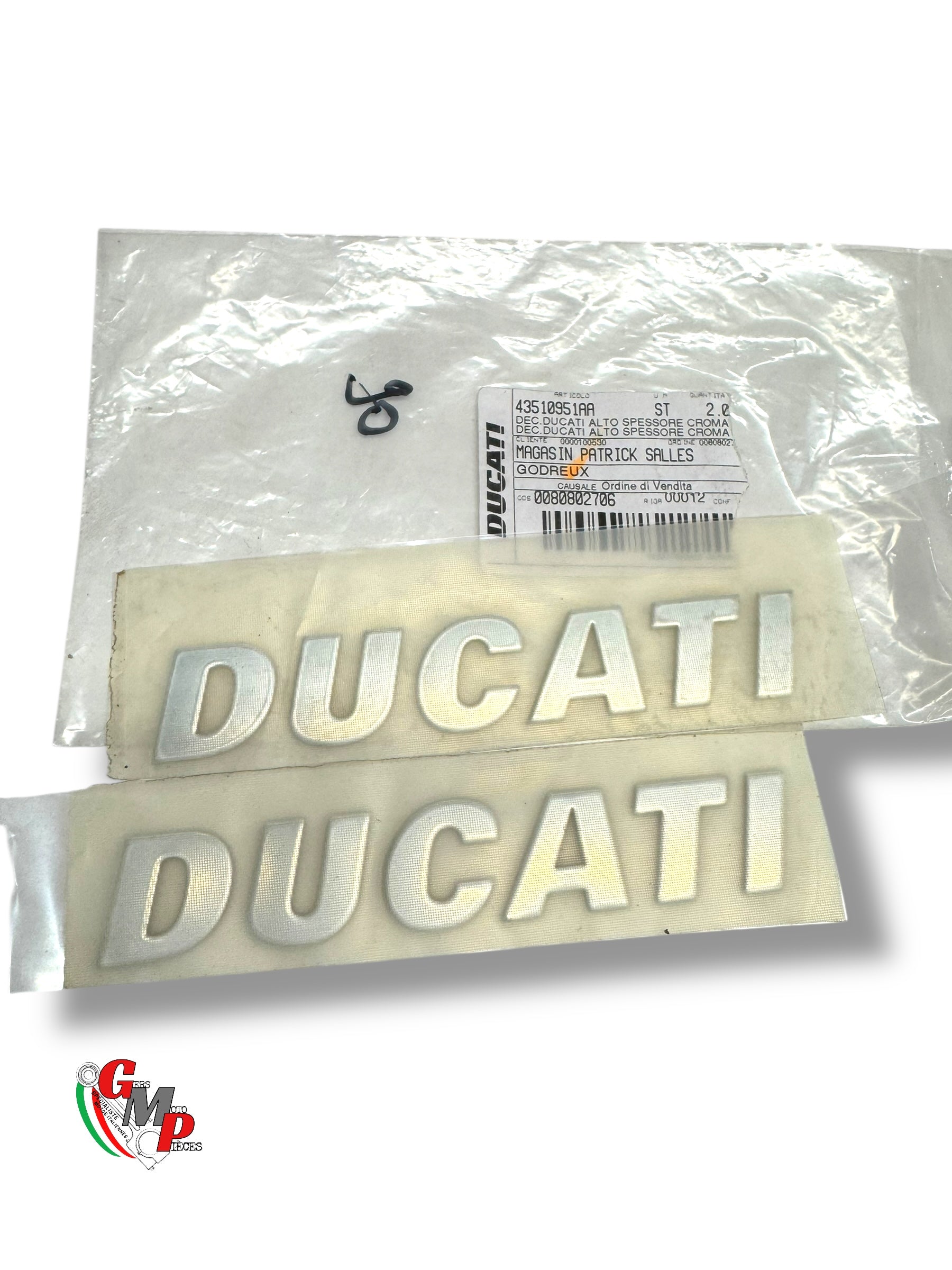 New Desmoquattro Sticker - Ducati