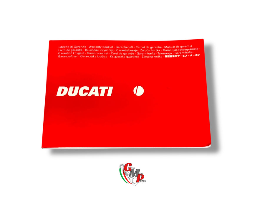 Warranty Booklet - Ducati All Models