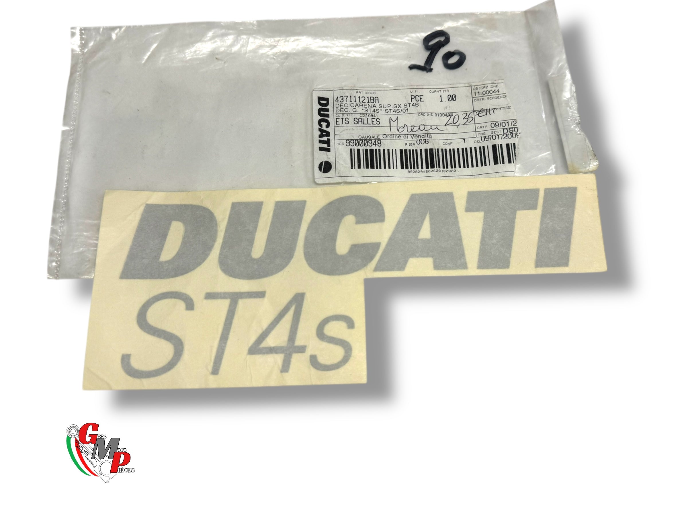 New Desmoquattro Sticker - Ducati