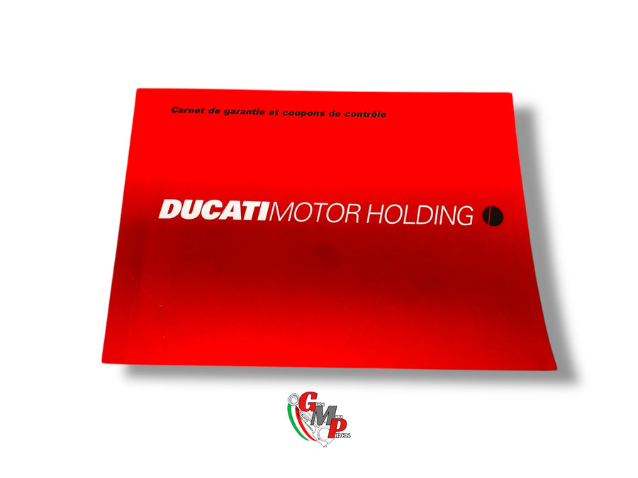 NEW blank warranty booklet - Ducati All models