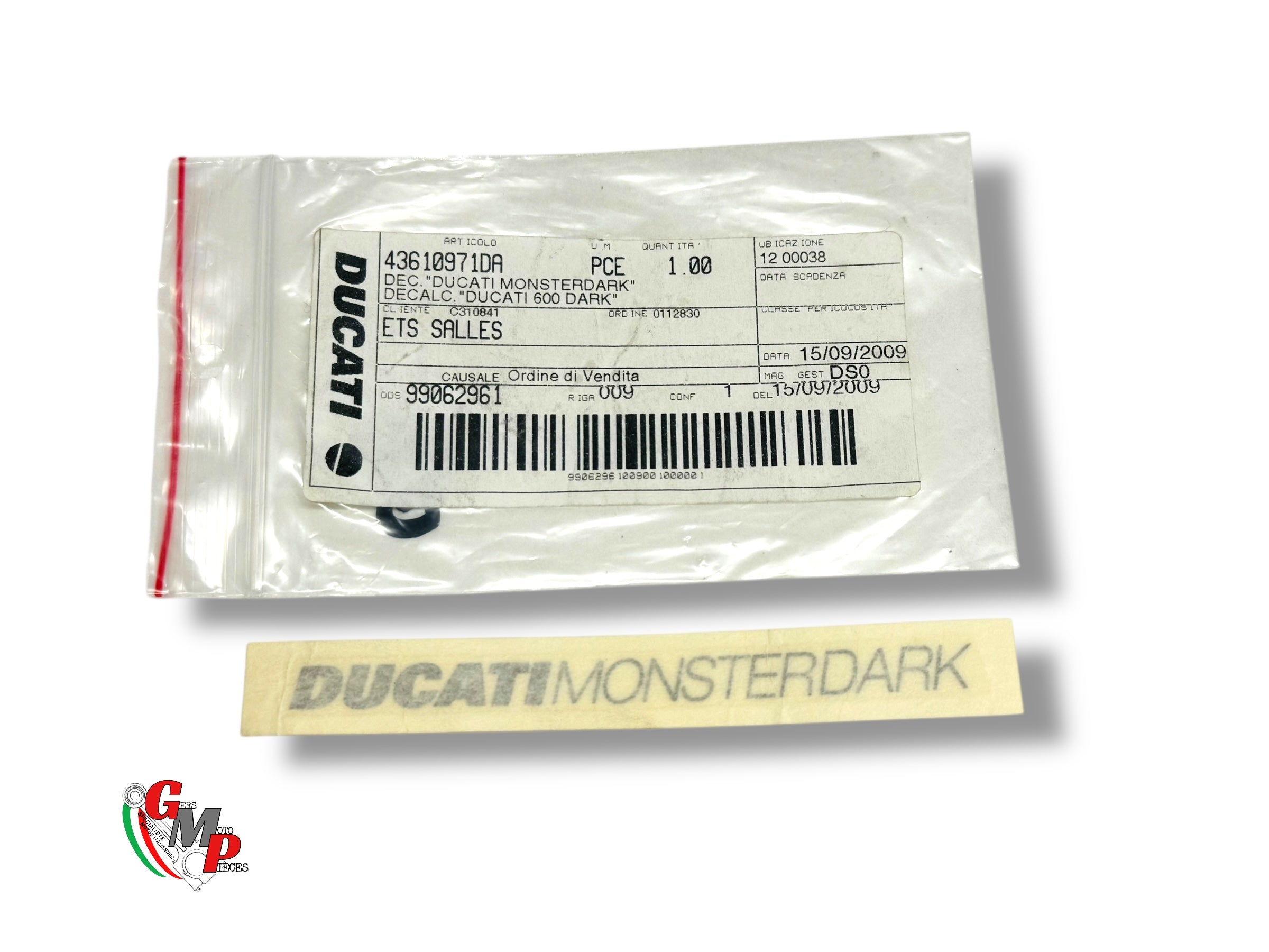 New Desmoquattro Sticker - Ducati