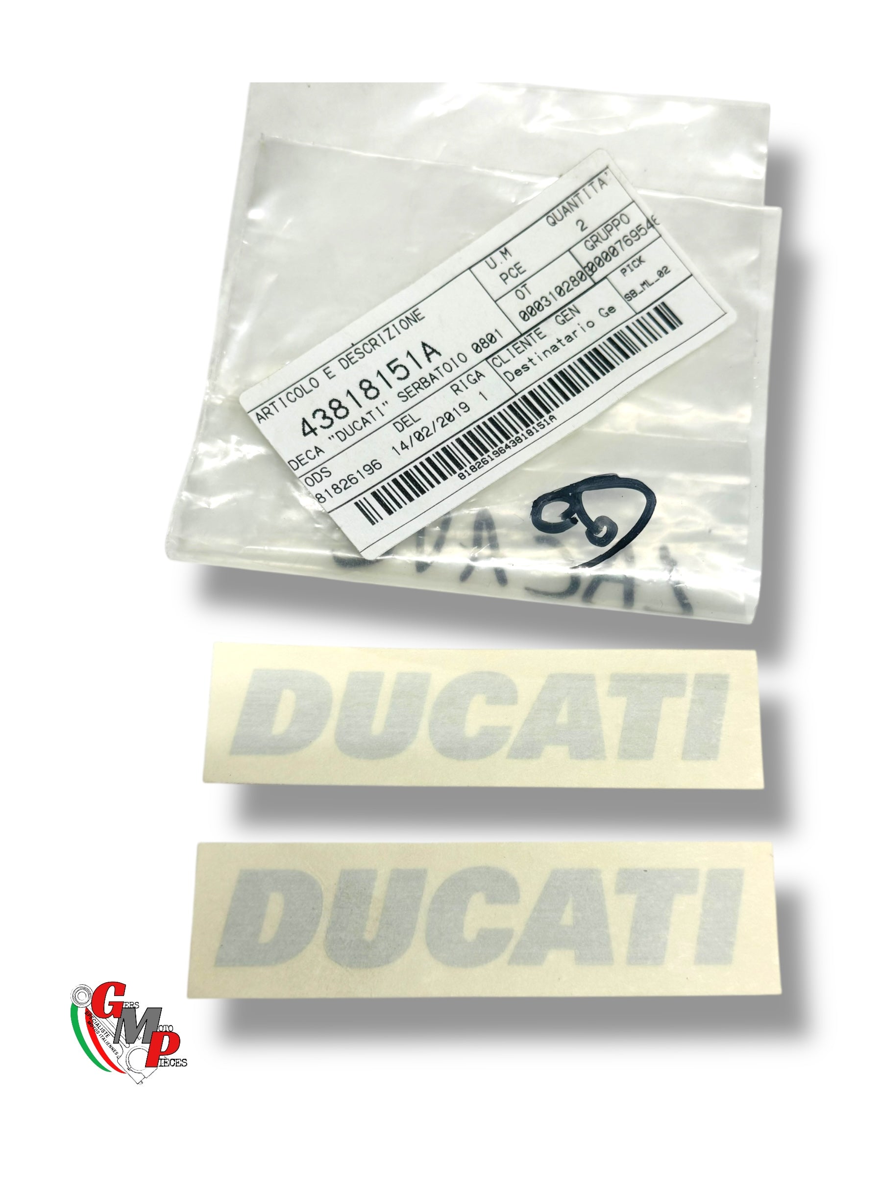 New Desmoquattro Sticker - Ducati