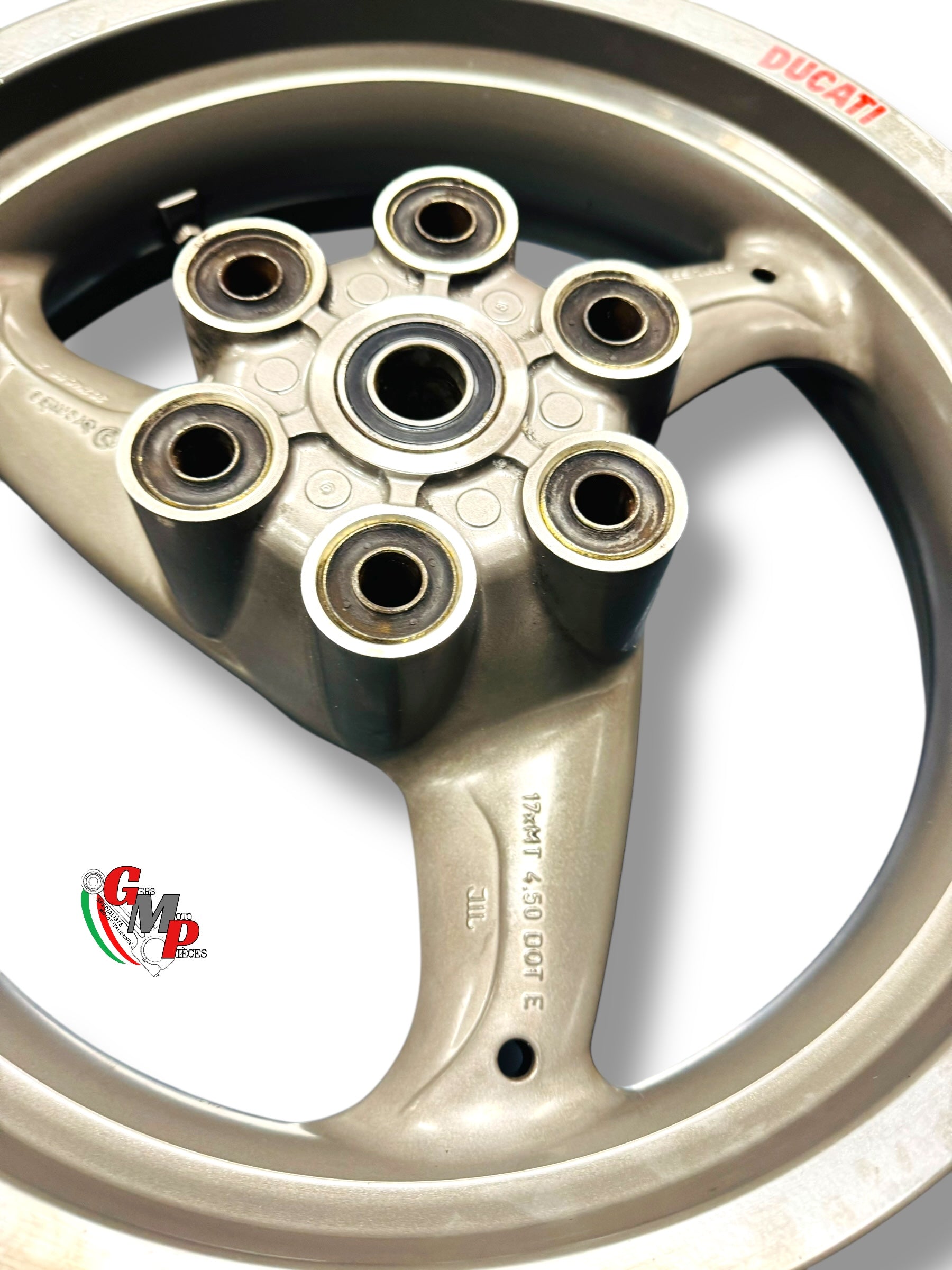 Jante roue arrière 4.5'' gros axe de roue - Ducati