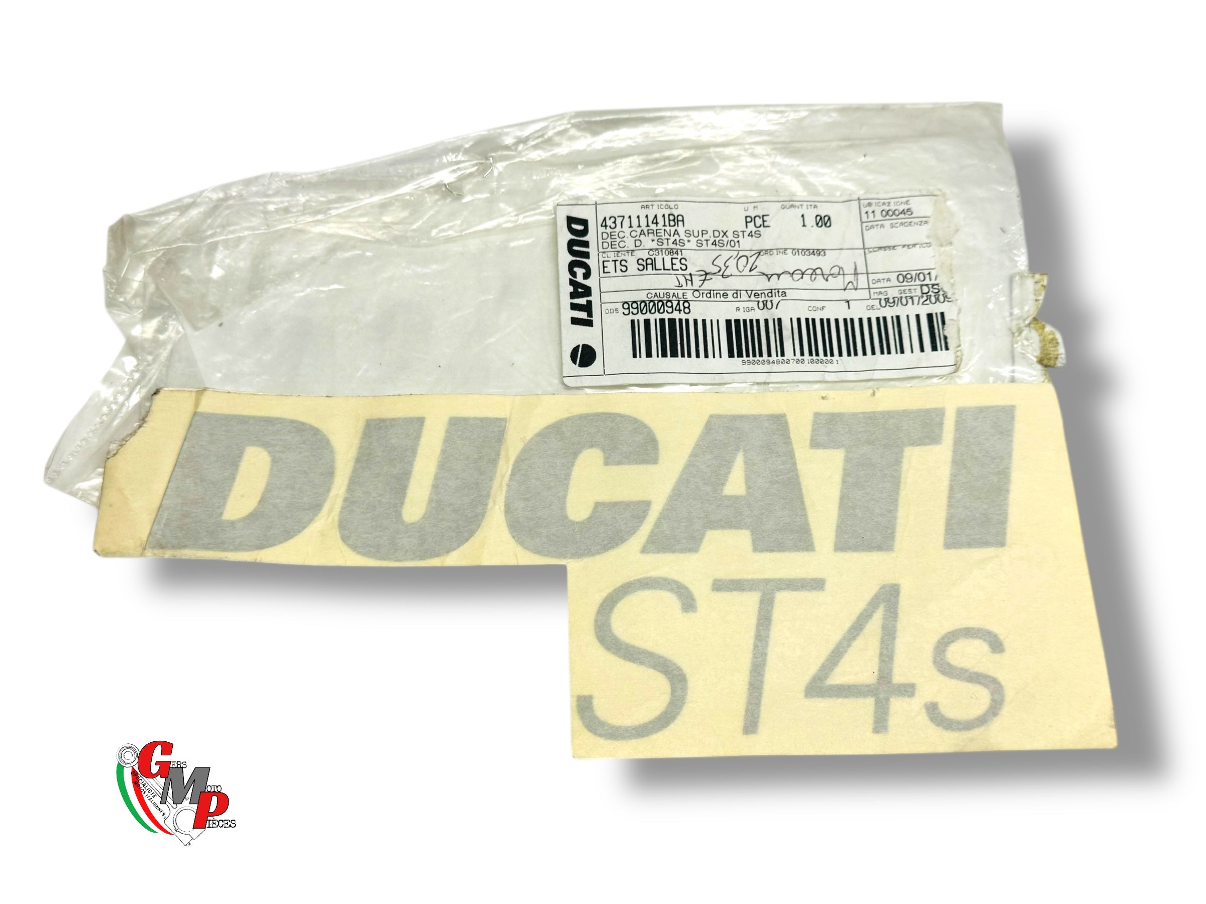 New Desmoquattro Sticker - Ducati