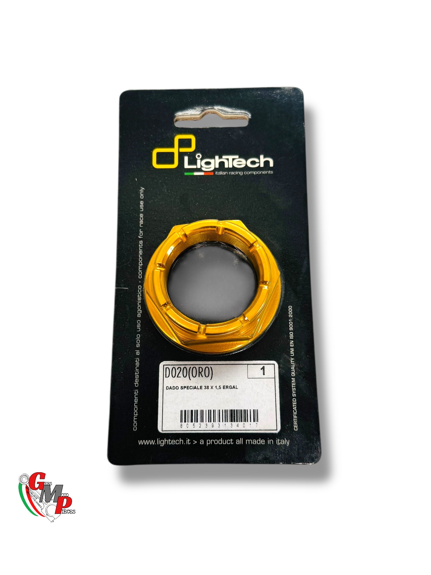 Ecrou de roue arrière petit axe Racing Lightec NEUF - Ducati