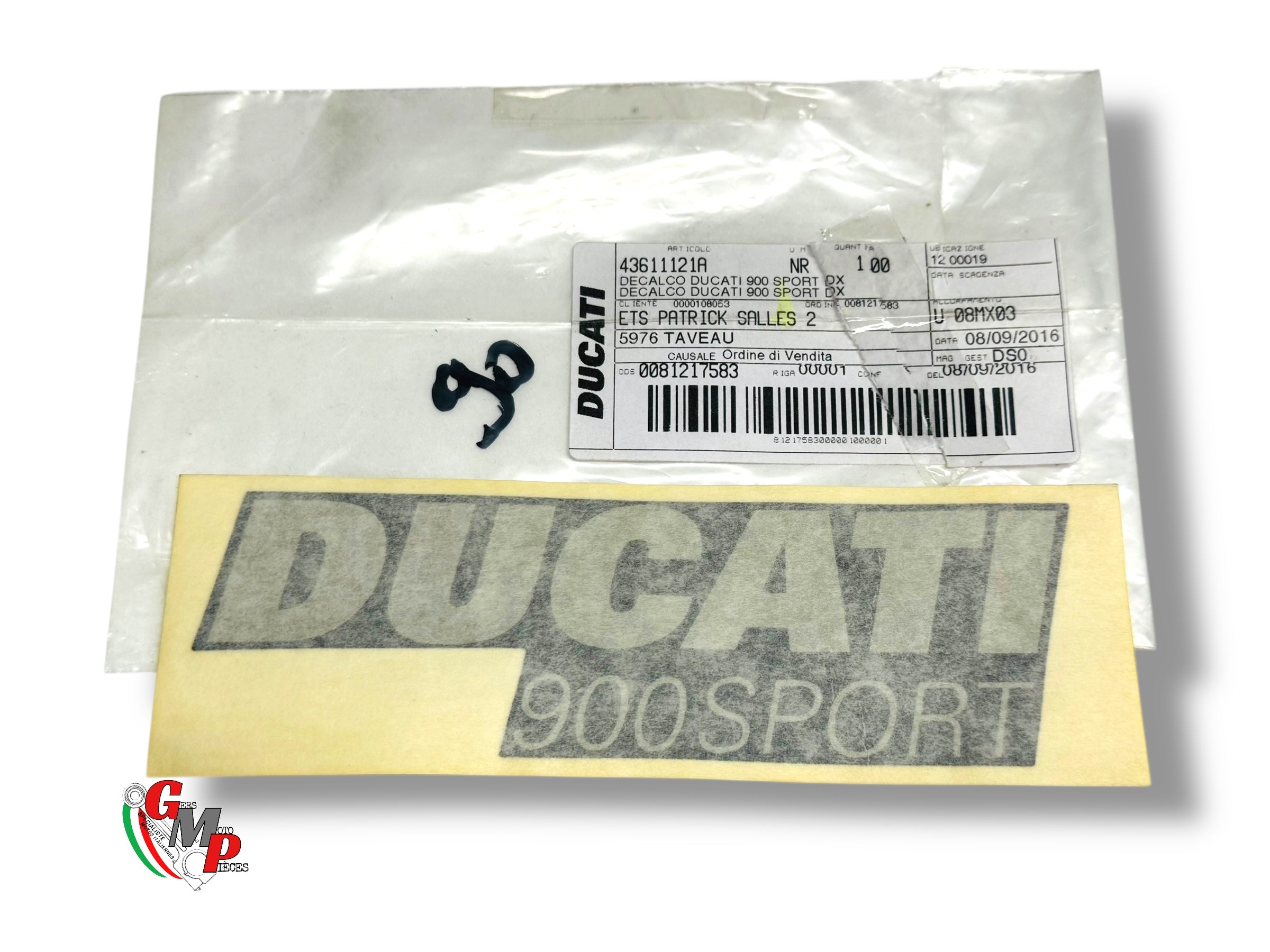New Desmoquattro Sticker - Ducati