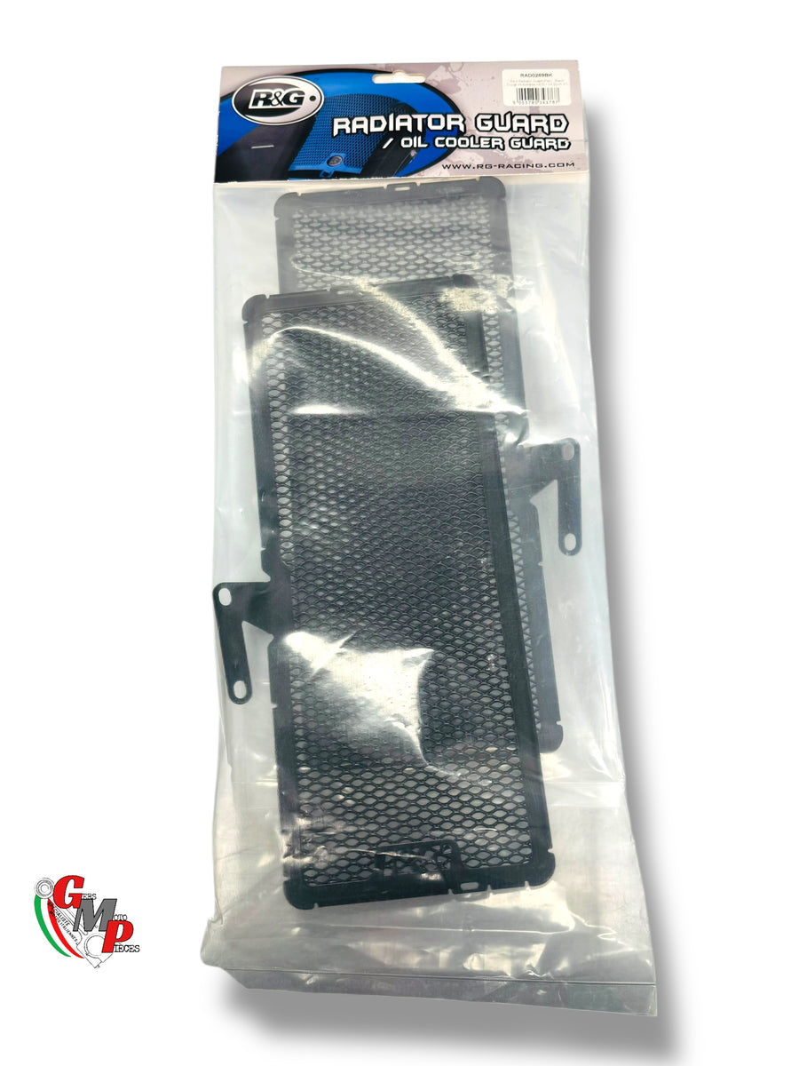 R&G RACING Black Radiator Side Guard - Ducati