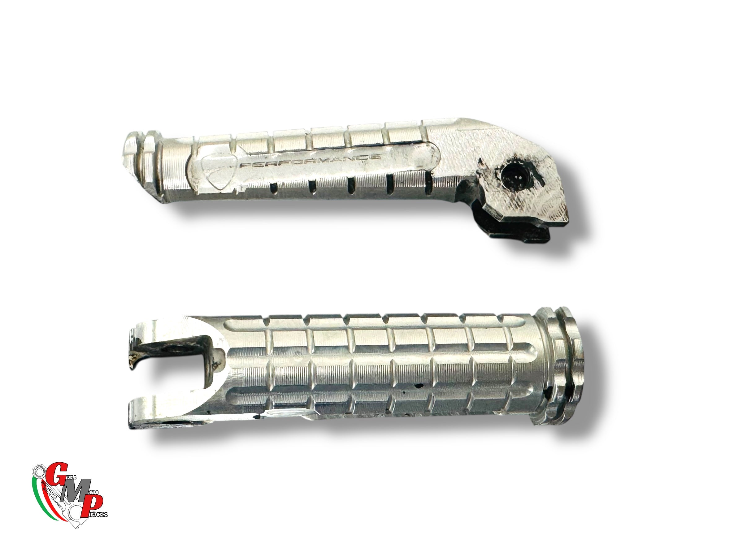 Pair of New Racing Footrests - Ducati