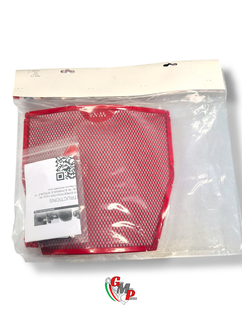 Grille de radiateur rouge R&G NEUF - Ducati