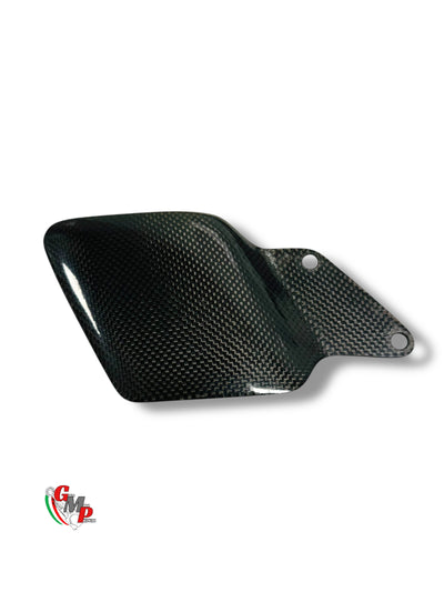 Right heel heat shield Racing carbon - Ducati