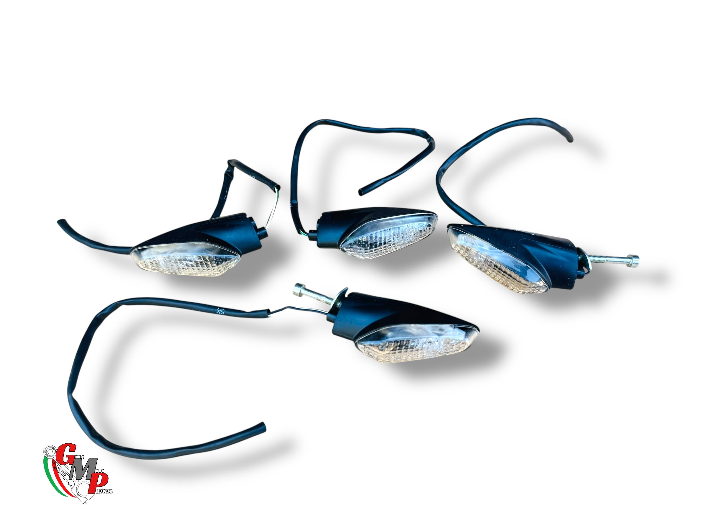 Pair of Turn Signals (Front or Rear) with bracket - Ducati Monster 1200 S Superbike SBK 1199 1299 Panigale R cor finale