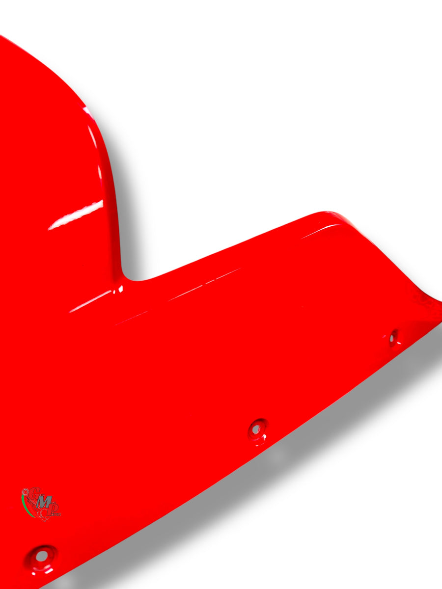 Upper left red fairing panel, genuine - Ducati