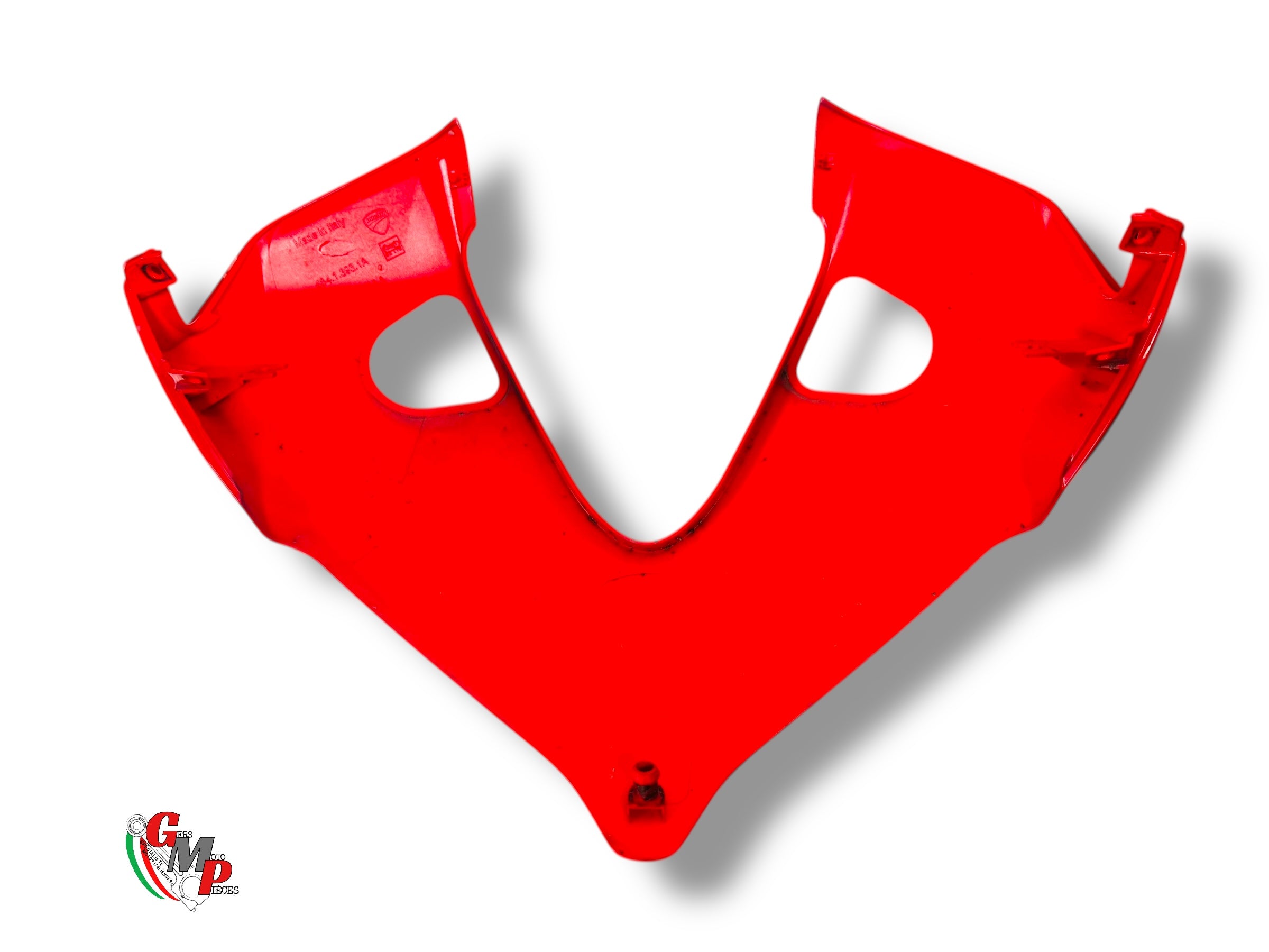 Carénage tête de fourche rouge - Ducati