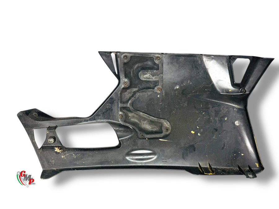 Lower cowling left glossy black original - Ducati