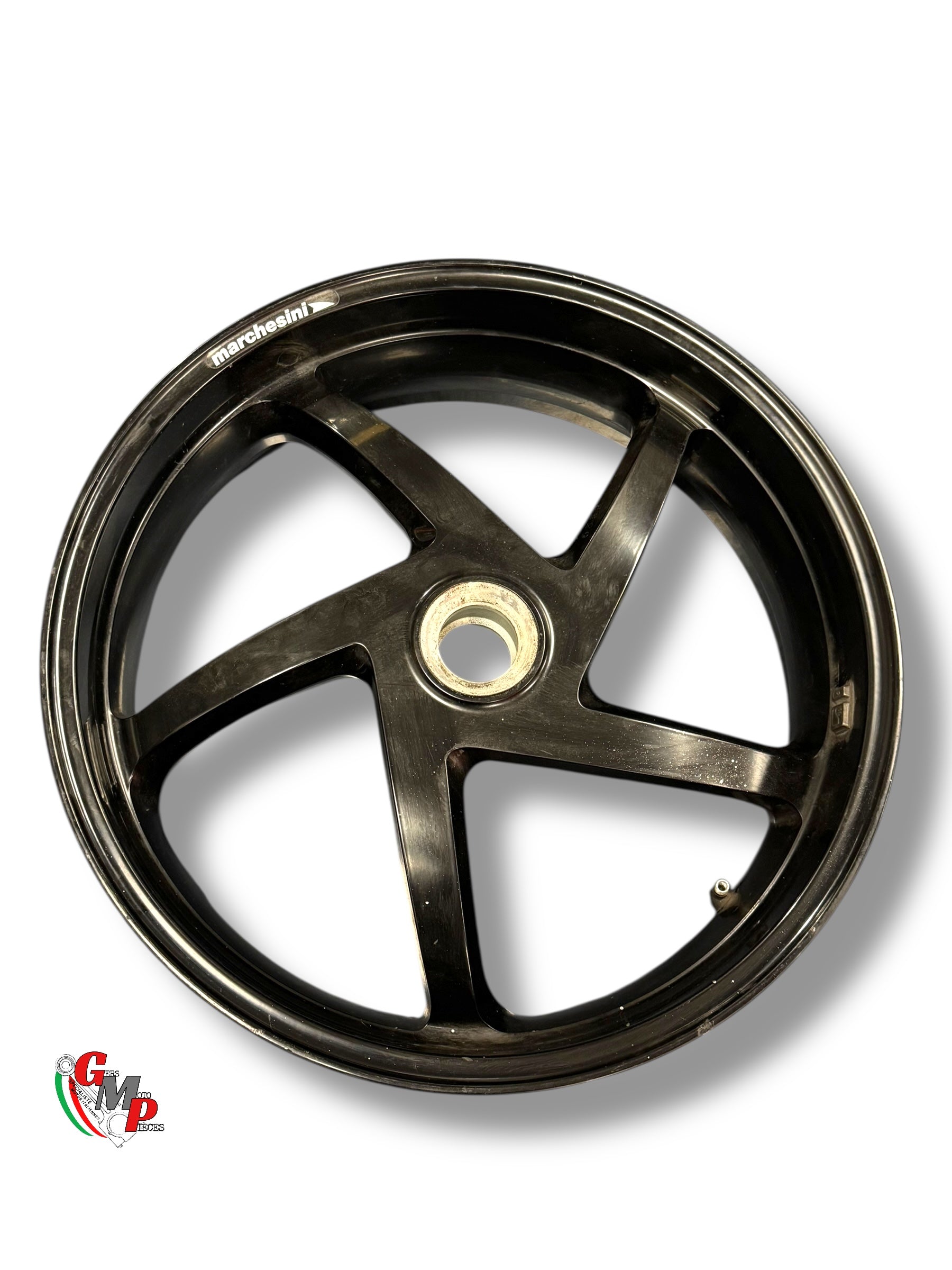 Rear 5-spoke black wheel - Ducati