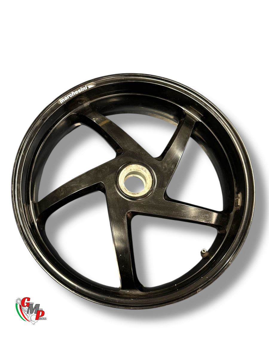 Rear 5-spoke black wheel - Ducati