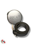 New Ducati logo metal textile belt