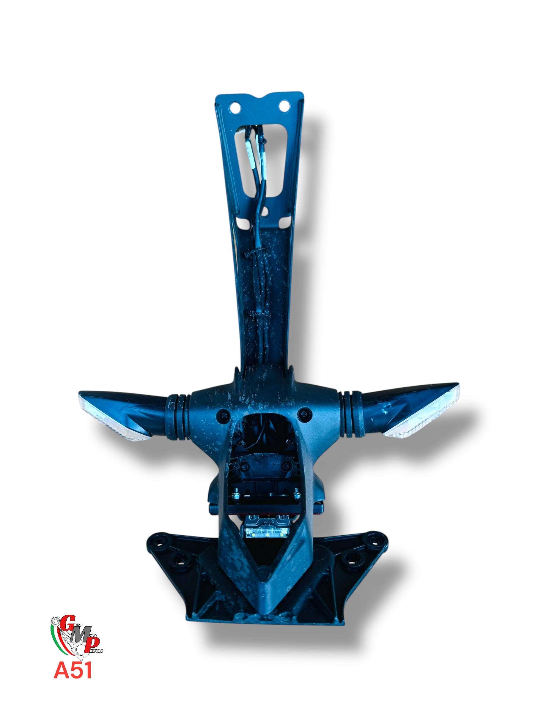 Support plaque immatriculation complet avec clignotant - Ducati