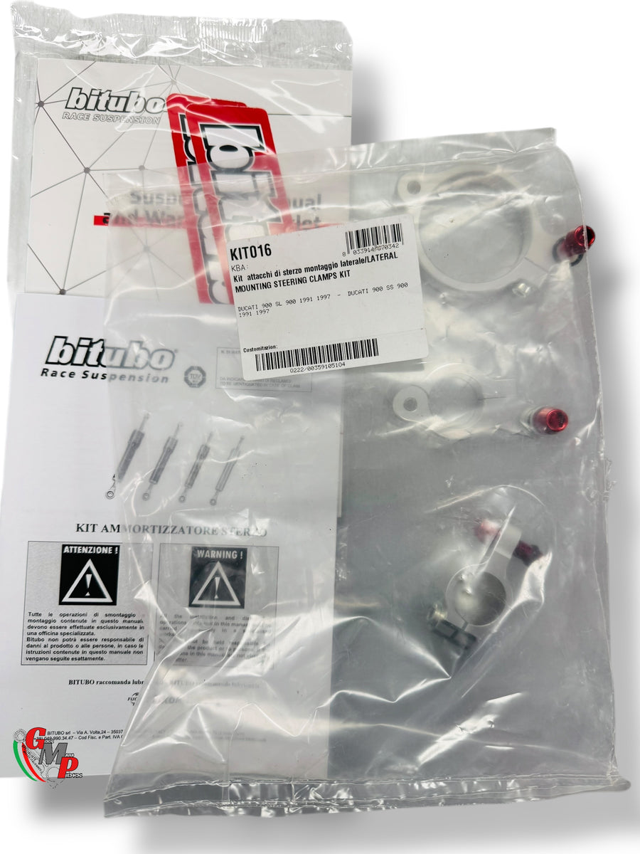 New BITUBO Racing shock absorber mounting kit - Ducati
