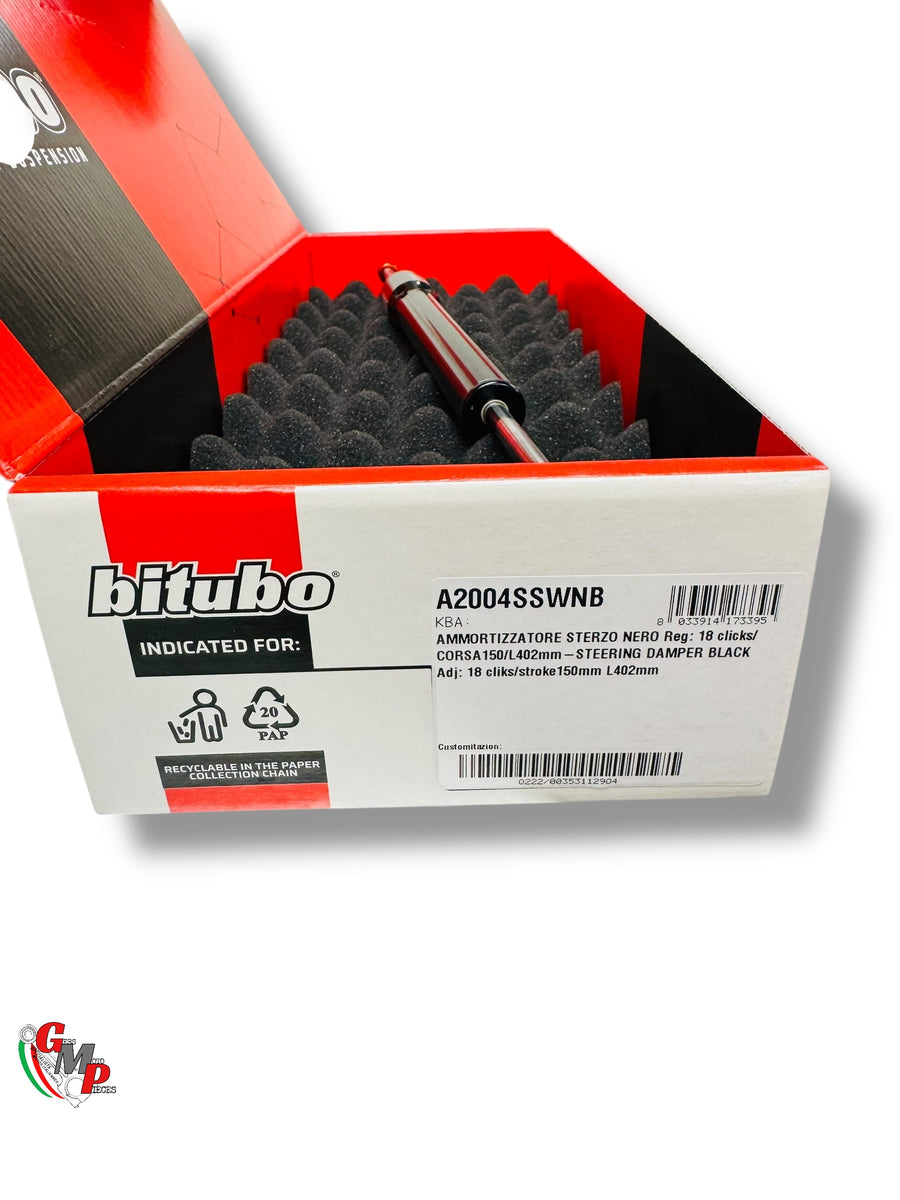 New BITUBO Racing Steering Damper 402mm - Ducati
