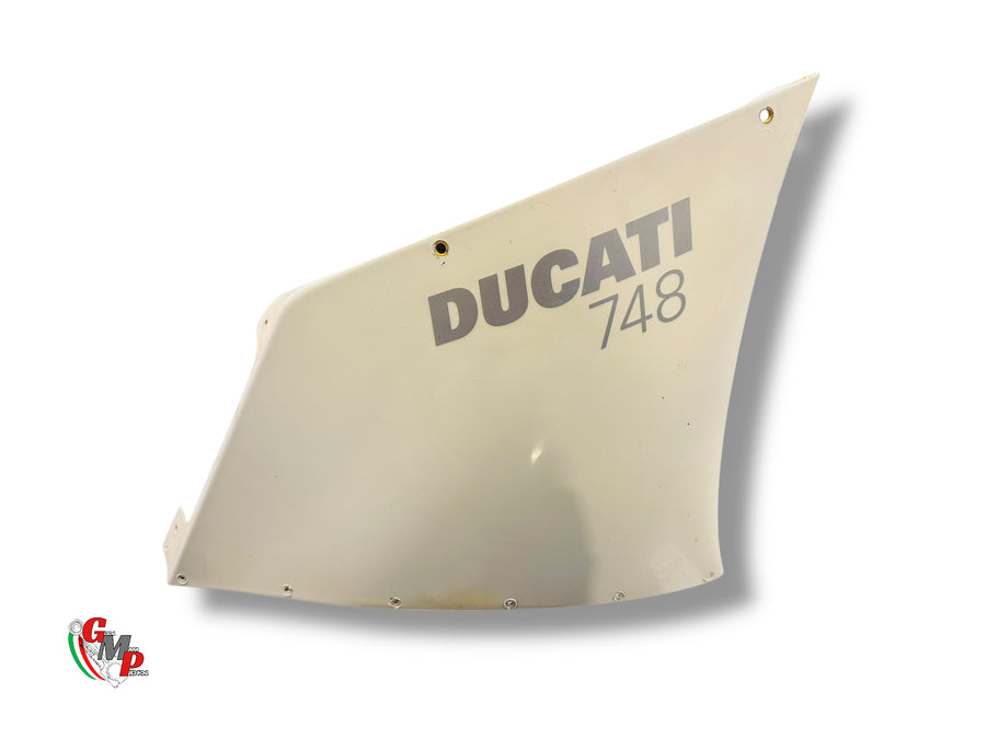 Upper Right Fairing White - Ducati