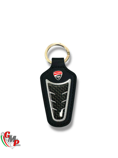 New original Ducati Corse carbon key ring